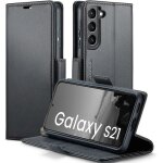 Coque pour samsung galaxy s21 etui rfid protection housse en premium cuir pochette portefeuille rabat ...