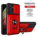 Coque samsung galaxy s21 ultra 5g (6. 8) cam�ra arri�re de protection de pr�cision avec une fente carte ...