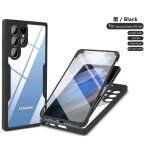 Coque pour samsung galaxy s22 ultra 5g 68 pouces antichoc avec prot�ge - �cran 360 full body etui robuste ...