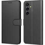 Coque pour samsung galaxy s25 plus 5g / s24 plus antichoc tpu housse cuir pu portefeuille fentes pour ...