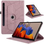Coque pour samsung galaxy tab s11 ultra 14. 6 pouces 2025 x930 x936b tuis housse pu cuir 360rotatif ...