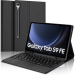 Coque pour samsung galaxy tab s9 fe 10. 9 pouces avec clavier pav tactile - azerty franais trackpad ...