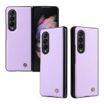 Coque pour samsung galaxy z fold 3 housse pu cuir � rabat flip �tui support et portefeuille fonction ...