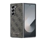 Coque guess hardcase 4g pour samsung galaxy z fold6 - brown
