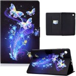 Coque pour samsung tab a9 tablette housse cover protection Étuis avec pu cuir et stand - fleur papillon ... Coque pour samsung tab a9 tablette housse cover protection Étuis avec pu cuir et stand - fleur papillon ...
