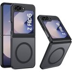 Coque samsung z flip 6 t�l�phone compatible avec magsafemagn�tique etui translucide housse matcoque compatible ...
