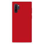Coque en silicone rouge - compatible samsung galaxy note 10 plus Coque en silicone rouge - compatible samsung galaxy note 10 plus