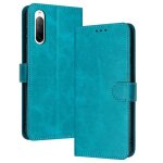 Coque pour sony xperia 10 iv tui de protection [etui  rabat] [fermeture magntique] housse premium ...