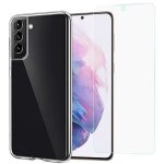 Coque souple de protection + verre tremp� pour samsung galaxy s21 fe 5g 6. 4 - yuan yuan