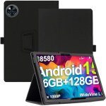 Coque pour tablette 11 pouces - swrose - doogee u11 11 ultra slim en pu cuir stand et bandouli�re protection ...