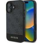 Coque telephone - bumper telephone guess coque pour iphone 16 plus guhcp16mg4glgr (pc / tpu 4g pu bottom ...