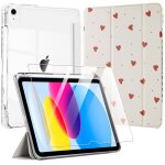 Coque + verre tremp� - e. f. connection - pour ipad a16 / pour ipad 10 2022 - support multi - angles ...