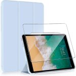 Coque + verre trempé - pour ipad air 3 / pour ipad pro - protection antichoc - support pliable - bleu ... Coque + verre trempé - pour ipad air 3 / pour ipad pro - protection antichoc - support pliable - bleu ...