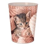 Corbeille à papier oberthur chaton Corbeille à papier oberthur chaton