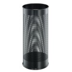 Corbeille porte - parapluies - durable - mtal - 285 litres - antidrapante - cylindrique