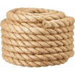 Corde de barrire 20mm pour main courante descalier / garde - corps de balcon 20mm * 10m beige