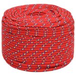Corde de bateau - corde de levage - bonne vie - rouge 6 mm 50 m - polypropylne555059 ?