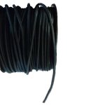 Corde �lastique 6 mm noire 25 m sandow pour b�ches et filets
