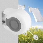 Corde À linge rétractable pour extérieur2 fils séchoir de jardin extensible Étendoir À linge séchoir ... Corde À linge rétractable pour extérieur2 fils séchoir de jardin extensible Étendoir À linge séchoir ...