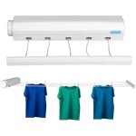 Corde À linge rétractablefil a linge extérieur retractable Étendage À linge mural portable séchoir À ... Corde À linge rétractablefil a linge extérieur retractable Étendage À linge mural portable séchoir À ...