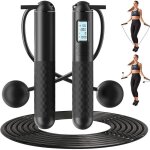 Corde  sauter avec compteurjump rope rglable avec compteur calories et minuterie lcd cran montrantpour ...