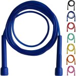 Corde � sauter - farabi sports - ajustable - bleu - ergonomique - antid�rapante