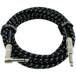 Cordon d?ampli pour basse et guitare électrique - câble d?instrument droit à angle droit 1 / 4 pouce ... Cordon d?ampli pour basse et guitare électrique - câble d?instrument droit à angle droit 1 / 4 pouce ...