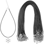 Cordons de collier 50 cordons de collier avec boucles parfaits pour la cr�ation de bijoux lajout de pendentifs ...