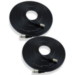 Cordons de raccordement de câble de micro de 50 pieds - câbles de microphone xlr mâle à xlr femelle noir ... Cordons de raccordement de câble de micro de 50 pieds - câbles de microphone xlr mâle à xlr femelle noir ...
