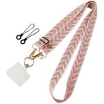 Cordon t�l�phonique - cordon mobile ajustable et d�tachable - r�glable jusqu� 120 cm - lani�re tour de ...