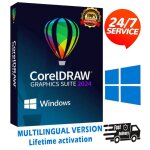 Coreldraw graphics suite 2025 version complete pour windows x64 - activation a vie & livraison rapide ...