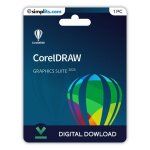 Coreldraw graphics suite 2025 - activation perptuelle -  tlcharger - 1 pc - non compatible mac