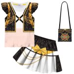 Cosplay deguisement pour filles costume cosplay k - pop demon hunters huntrix tenue mira zoey rumi uniforme ...
