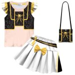 Cosplay deguisement pour filles costume cosplay k - pop demon hunters huntrix tenue mira zoey rumi uniforme ...
