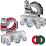 Cosse batterie 12v cosses de batterie lib�ration rapide serr� solidement connecteur batterie cuivre pur ...