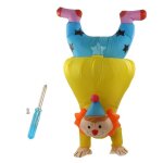 Costume de clown gonflable pour adulte en quilibre sur les mains costume gonflable de clown  lenvers ...
