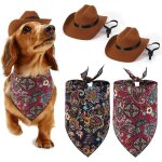 Costume de cowboy pour chiens et chats lot de 4 pour chiots et chatons pour f�tes et d�corations quotidiennes ...