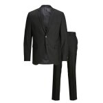 Costume grande taille - jack & jones - franco - slim fit - noir - blazer simple