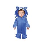 Costume - guirca - d�guisement de h�risson bleu - 6 - 24 mois - polyester - mixte