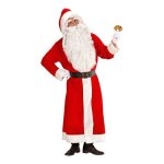 Costume de pre nol en velours super luxueux pour homme