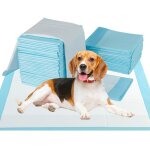 Costway lot de 150 tapis pour chien chiots 90 x 60 cm  6 couches tapis propret chat absorption rapide ...