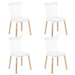Costway lot de 4 chaises de salle à manger windsor dossier à fuseaux et sièges incurvés pieds en bois ... Costway lot de 4 chaises de salle à manger windsor dossier à fuseaux et sièges incurvés pieds en bois ...