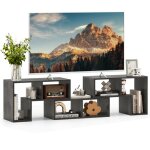 Costway 65 meuble tv en 3 pcs modulaire Étagère bibliothèque modulable pour salon chambre meuble tv bois ... Costway 65 meuble tv en 3 pcs modulaire Étagère bibliothèque modulable pour salon chambre meuble tv bois ...