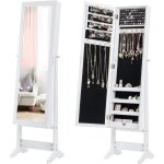 Costway armoire à bijoux sur pied avec miroir coffre à bijoux armoire de rangement cosmétiques3 positions ... Costway armoire à bijoux sur pied avec miroir coffre à bijoux armoire de rangement cosmétiques3 positions ...