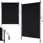 Costway brise - vue rtractable 15 x 22 - 31m rglable en hauteur - store vertical  manivelle protection ...