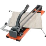 Costway coupe - carreaux manuel 600 x 15 mm double rails dcoupeuse en cramique avec rgle molette et ...