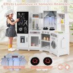 Cuisine enfants xxl costway interactive - 10 accessoires