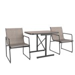 Costway ensemble table et chaises de jardin 3 pièces table à manger rectangulaire et 2 fauteuils en tissu ... Costway ensemble table et chaises de jardin 3 pièces table à manger rectangulaire et 2 fauteuils en tissu ...