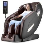 Costway fauteuil de massage lectrique gravit zro avec 12 programmes automatiques 6 techniques de massage ...