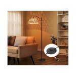 Costway lampadaire salon arc 160cm abat - jour suspendu incassable interrupteur à pédalestandard e27 ... Costway lampadaire salon arc 160cm abat - jour suspendu incassable interrupteur à pédalestandard e27 ...